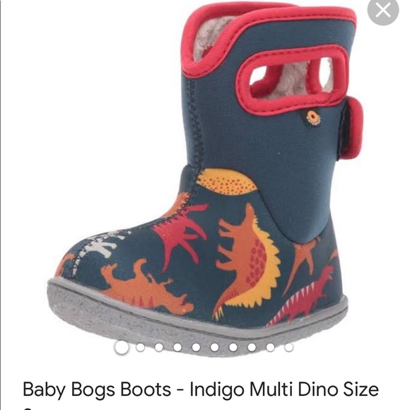 Size 7 ans size 5 BOGS Snow Boots - Picture 2 of 2